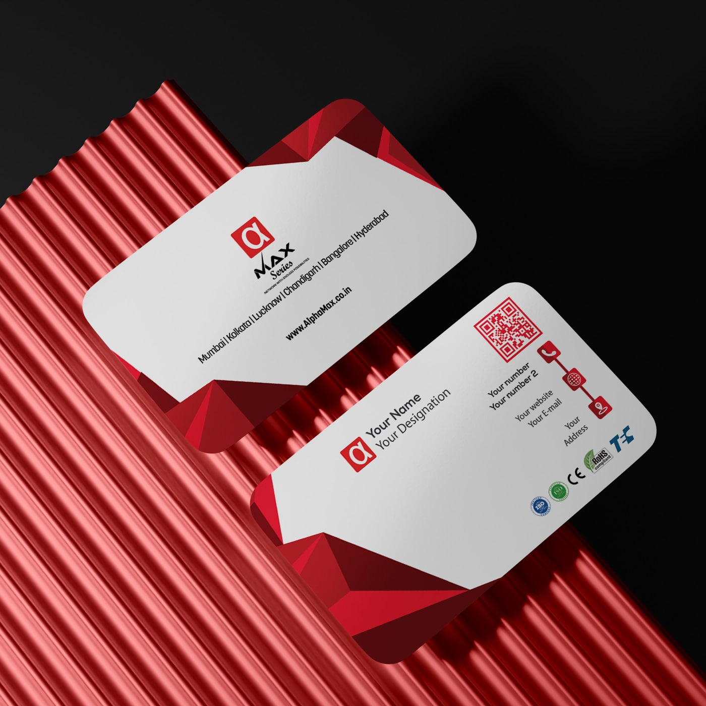 alpha max business card website min